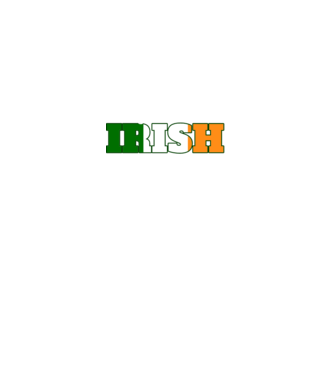 Everyone is irish flag model negru pe tricou