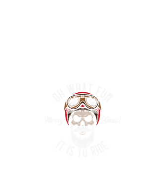 Biker Skull model negru pe tricou
