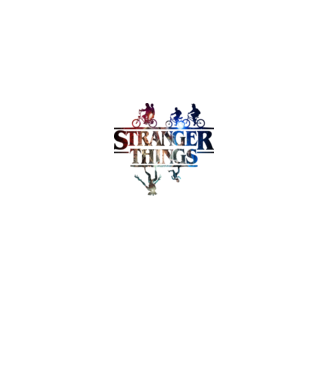 stranger things quote poster2 model alb pe tricou