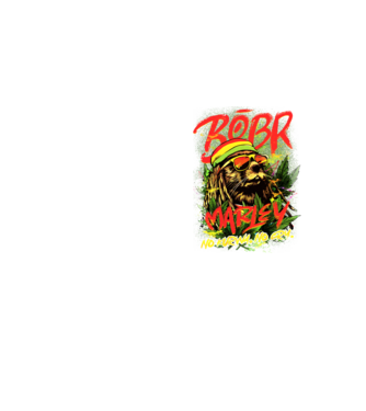 BÓBR MARLEY model galben neon pe tricou