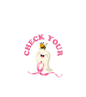 Check your boo-bees model negru pe tricou