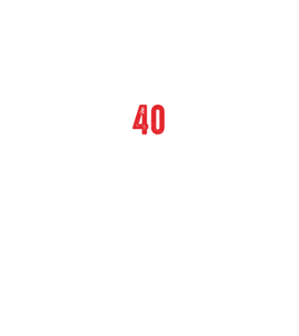 Purtătorul acestui tricou a împlinit: 40 de ani model negru pe tricou
