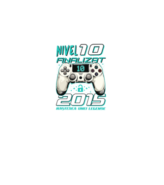 Nivel finalizat 10 2015 model negru pe tricou