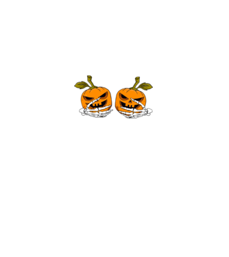 Pumpkin titts model negru pe tricou