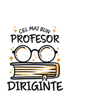 Cel mai profesor diriginte model negru pe tricou