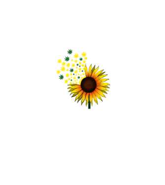 Sunflower Weed model gri pe tricou