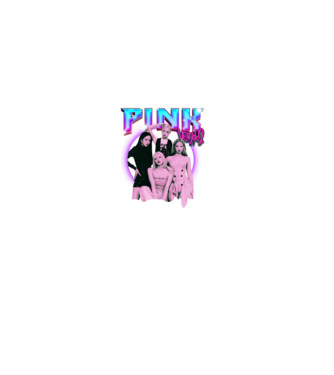 BLACKPINK pink venom model negru pe tricou