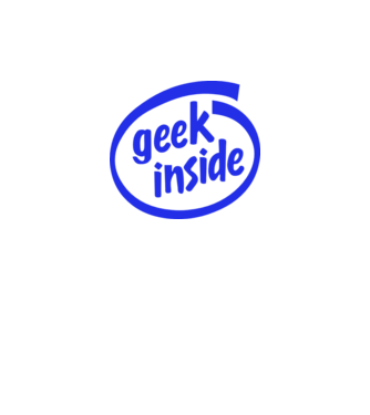 Geek inside model verde neon pe tricou