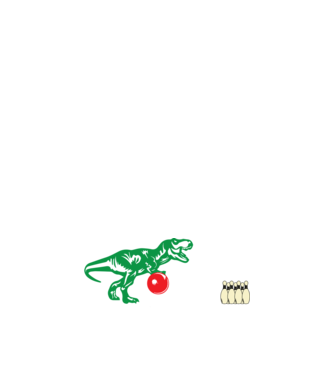 Trex model negru pe tricou