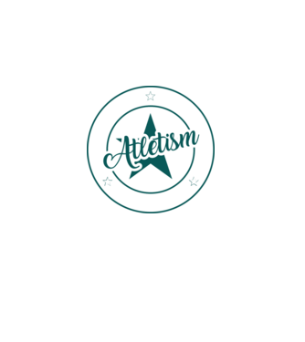 mâncare somn repetare ATLETISM model negru pe tricou