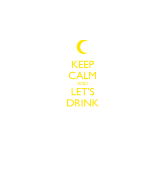 keep calm and lets drink model albastru regal pe tricou