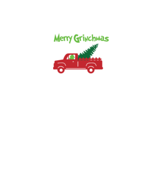 Grinchmas truck model negru pe tricou