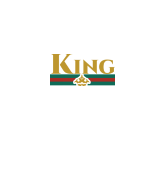 Gucci king model negru pe tricou