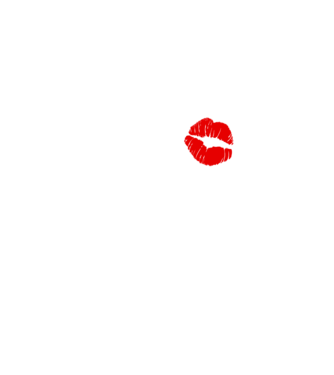 Kiss the cook model negru pe tricou