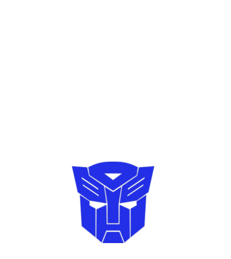 Autobot model negru pe tricou