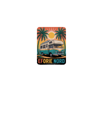 Eforie Nord model alb pe tricou