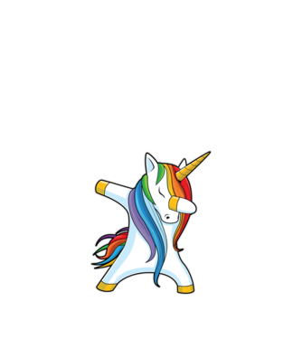 DAB Unicorn 2 model nisipiu pe tricou