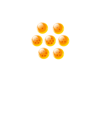 dragonballs model negru pe tricou