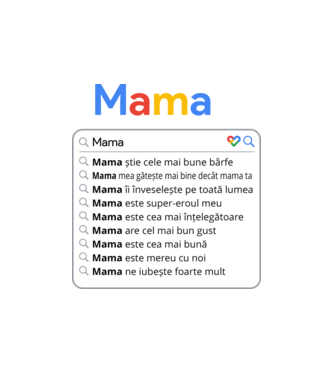 căutare Google Mama model nisipiu pe tricou