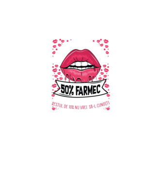 Sunt născută în ianuarie - 50% farmec - 40% nebunii și umor - Restul de 10% nu vrei să-l cunoști model  pe tricou