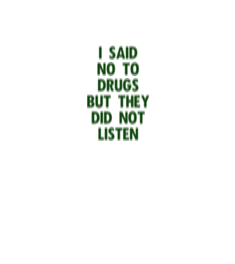 Say no... model galben pe tricou
