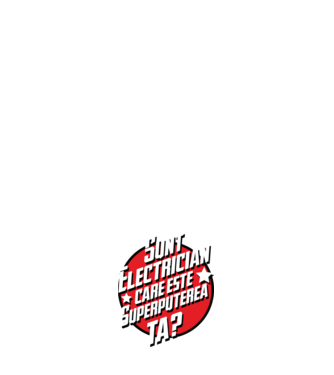 sunt electrician, care este superputerea ta? model albastru închis pe tricou