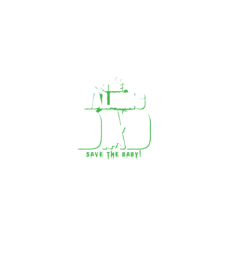 Walking dad green model negru pe tricou