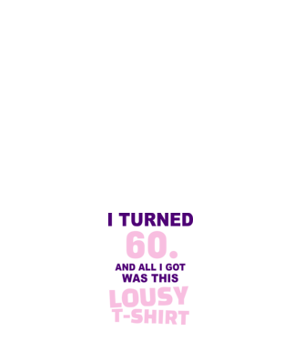 Lousy T-shirt 60 model albastru închis pe tricou