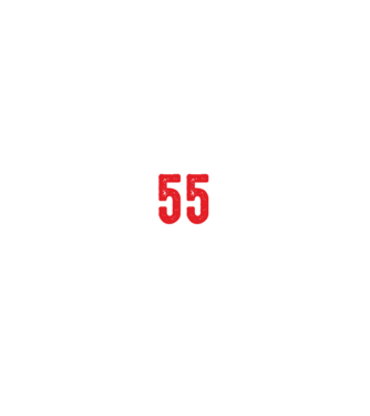 Purtătorul acestui tricou a împlinit: 55 de ani model negru pe tricou