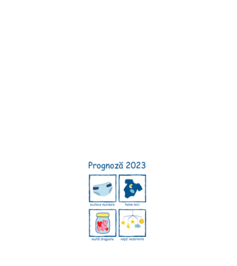 Prognoză 2023 model negru pe tricou