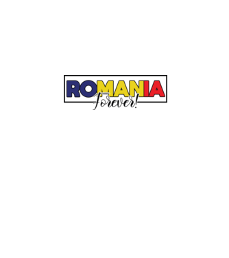 Romania forever model gri pe tricou