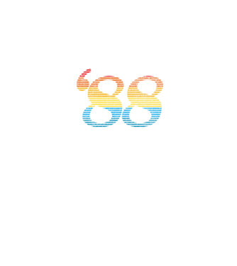 Retro Birthday 1988 model alb pe tricou