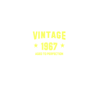 Vintage - 1967 model negru pe tricou