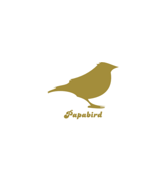 Papa bird model negru pe tricou