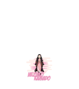 Demon Slayer  Nezuko model negru pe tricou