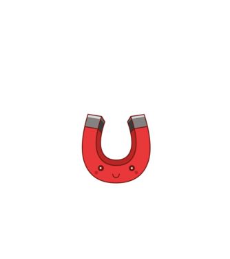 Mini magnet de fete model negru pe tricou