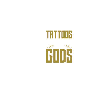 A man without tattoos is invisible to the gods model galben neon pe tricou
