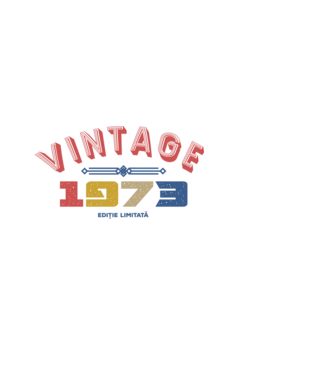 1973 Ediție limitată model negru pe tricou