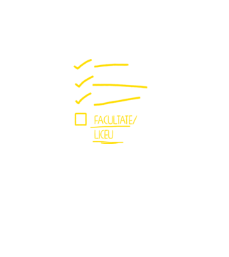 Cheklist educație - Gimnaziu negru model negru pe tricou
