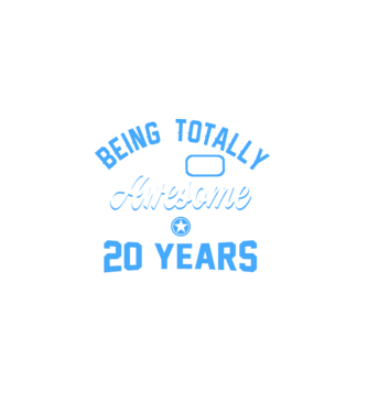 Being totally awesome 20 model negru pe tricou