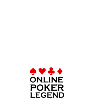 Online Poker Legend model negru pe tricou
