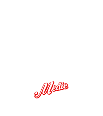 Cel mai bun MEDIC din lume model alb pe tricou