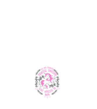 Cele mai frumoase prințese unicorn sunt născute în Mai model alb pe tricou