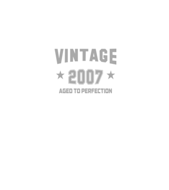 Vintage - 2007 model roșu pe tricou