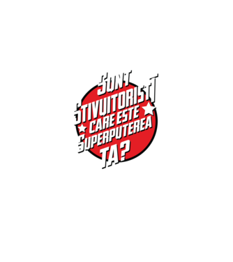 sunt stivuitorist, care este superputerea ta? model negru pe tricou