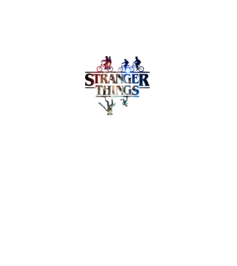 stranger things quote poster2 model alb pe tricou