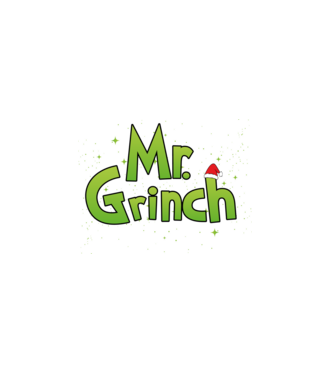 Grinch Family Mr Grinch model negru pe tricou