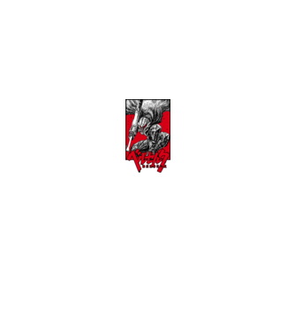 Berserk Guts model negru pe tricou