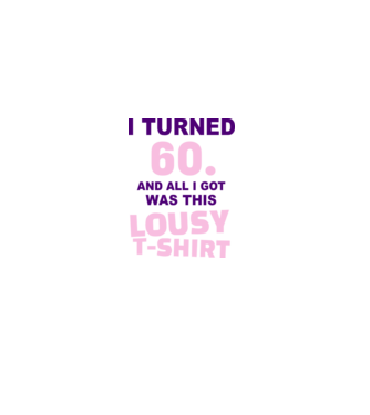 Lousy T-shirt 60 model albastru regal pe tricou