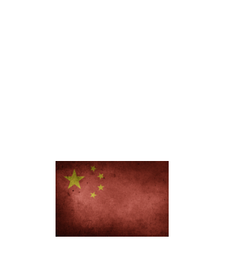CHINA model negru pe tricou